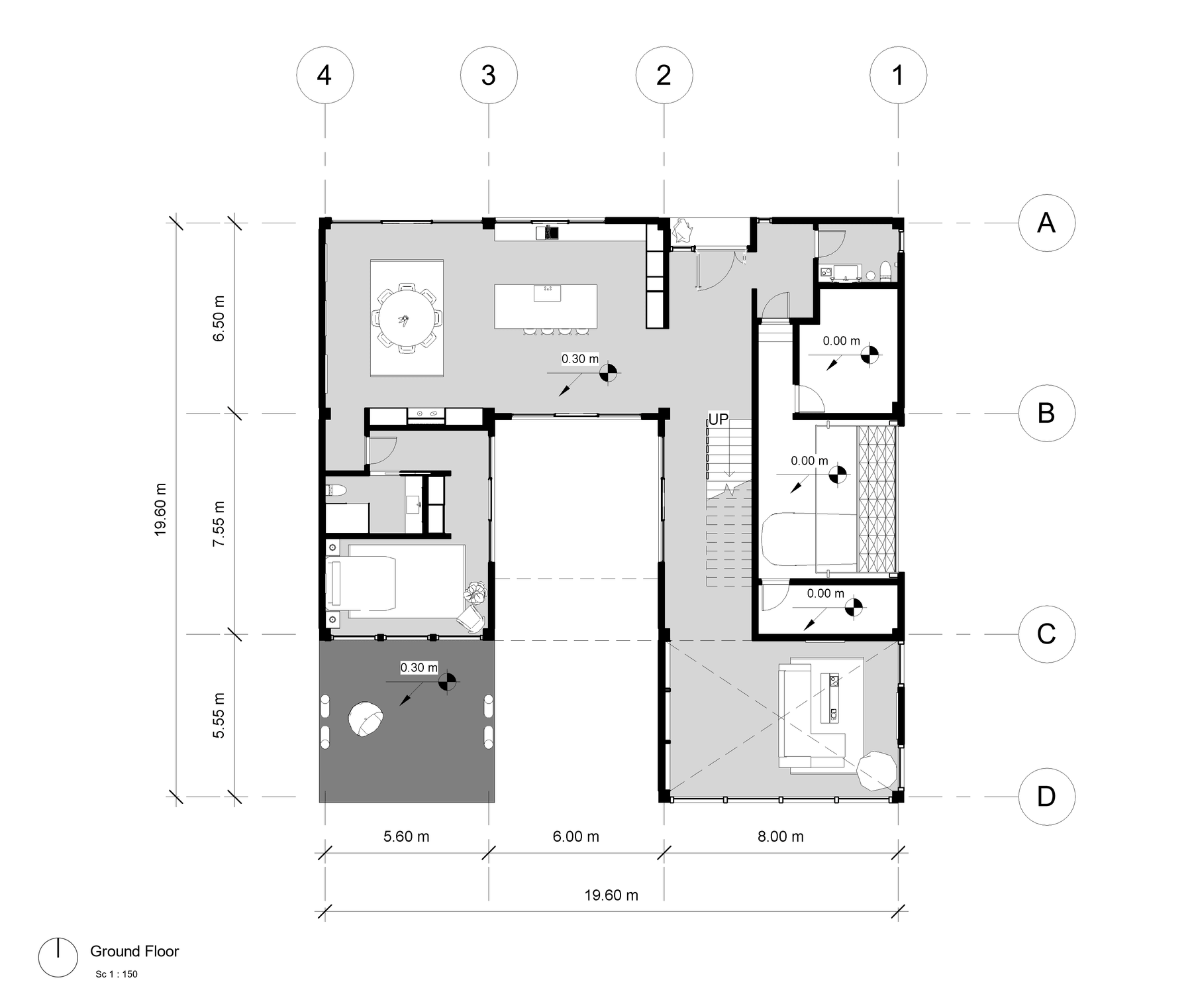 The First Villa — Ground Floor Plan